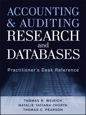 cover image of Accounting and Auditing Research and Databases